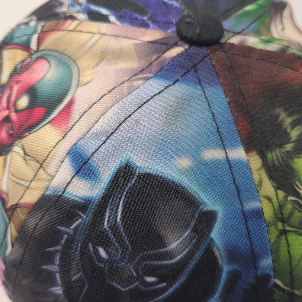 Youth Avengers Hat Snapback Marvel Comics Captain America Iron Man Thor‎ Hulk